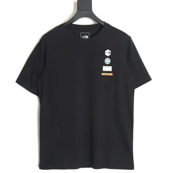 The North face retro color badge short sleeve T-shirt TSK1