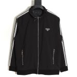 PRADA 23SS School Uniform Stand Collar Jacket