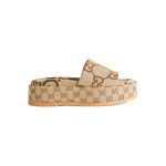 GUCCI WOMEN'S PLATFORM SLIDE SANDAL