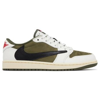 Travis Scott x Air Jordan 1 Low OG SP 'Medium Olive'