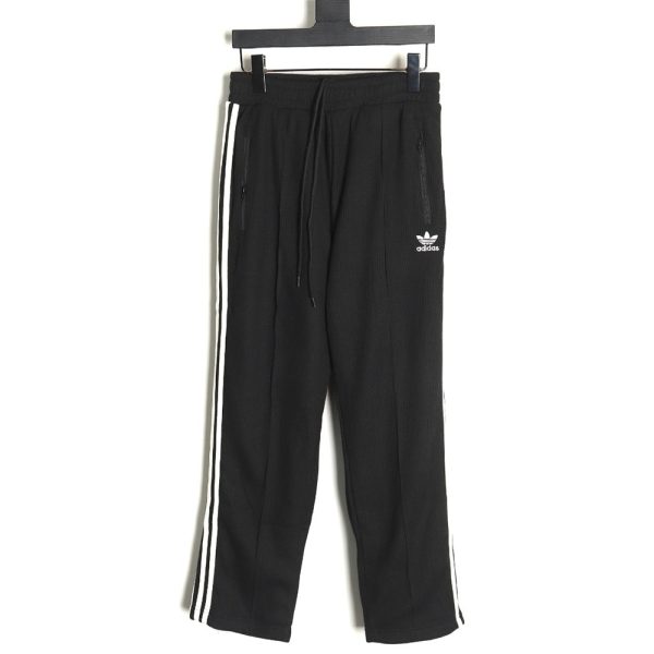 Adidas Logo Embroidered Side Stripe Vintage Sportswear Pants TSK1