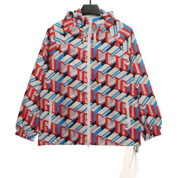 Gucci 3D letter print jacket