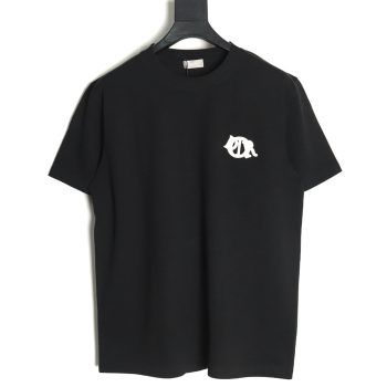 Dior four-color embroidered chapter letter T-shirt TSK3