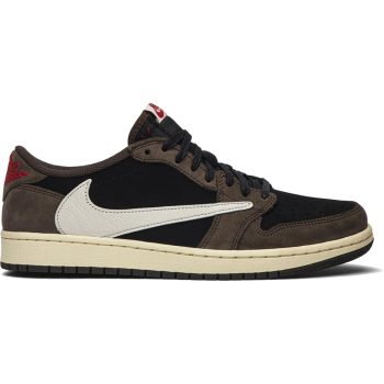 Little Kids'Travis Scott x Air Jordan 1 Low 'Mocha'