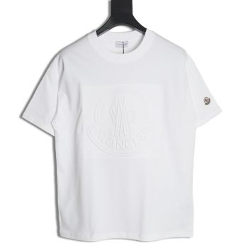 Moncler embossed logo short sleeve