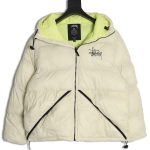 Stussy chest letter print bread cotton jacket