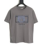 Dior patch embroidered lettering short sleeves TSK1