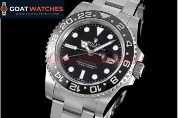 Rolex - GMT Master II 116710LN Black Ceramic 904L Oyster Clean Factory V5 VR3186