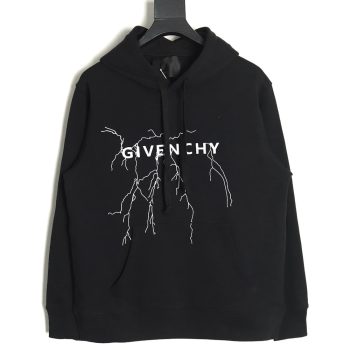 Givenchy reflective lightning hoodie