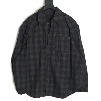 Balenciaga Oversized Deconstructed Two-Piece Shirt Jacket