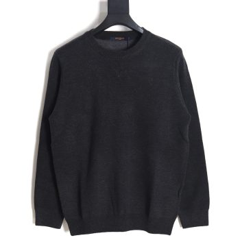 Louis Vuitton logo print crew neck sweater