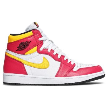 AIR JORDAN 1 RETRO HIGH OG 'LIGHT FUSION RED'
