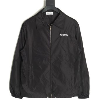 Miu Miu small logo nylon jacket