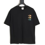 The North Face co-branded multi-logo digital print short-sleeve TSK2