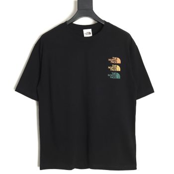 The North Face co-branded multi-logo digital print short-sleeve TSK2