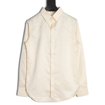Louis Vuitton dark pattern all over print shirt