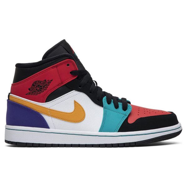 AIR JORDAN 1 MID 'MULTI-COLOR'