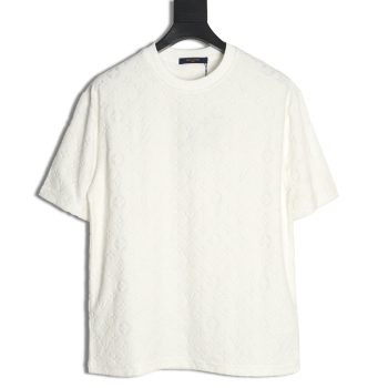 Louis Vuitton towel flocked presbyopia jacquard short sleeves