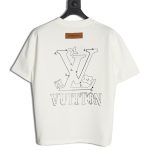 Louis Vuitton small logo monogram short sleeve T-shirt