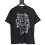 Louis Vuitton geometric neon print short-sleeved T-shirt