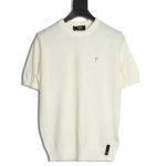 Fendi Hardware Double F Logo Short Sleeve T-Shirt