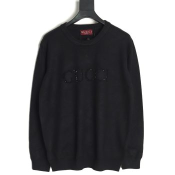 Gucci sequin logo sweater