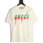 Gucci lightning print short-sleeved T-shirt
