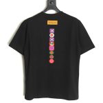 Louis Vuitton four-leaf clover logo embroidered short-sleeved T-shirt TSK1