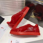 Christian Louboutin Louis Junior P Pik Pik Strass Sneakers
