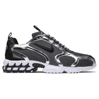 Stussy x Air Zoom Spiridon Caged 2 'Pure Platinum'
