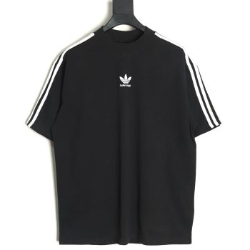 Balenciaga & Adidas Trefoil Joint Printed Short Sleeve