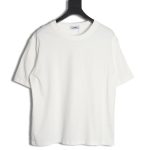 Loewe 23SS three-dimensional embossed four-leaf clover short-sleeved T-shirt