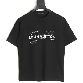Louis Vuitton sketch lettering short-sleeved T-shirt TSK1