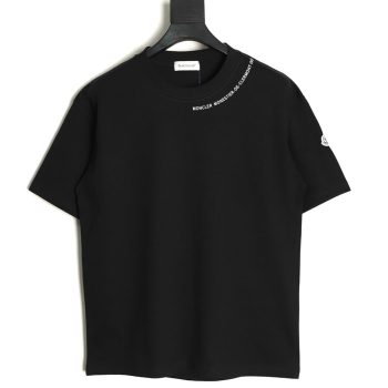Moncler Neck Lettering Short Sleeve T-Shirt