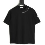 Moncler Neck Lettering Short Sleeve T-Shirt