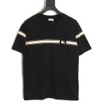 Burberry striped print embroidered horse short sleeves TSK1