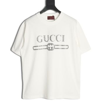 Gucci classic obsidian hot diamond short sleeves
