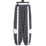 Louis Vuitton monogram print trousers TSK1