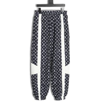 Louis Vuitton monogram print trousers TSK1