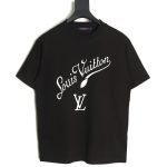 Louis Vuitton signature logo print short-sleeved T-shirt TSK1
