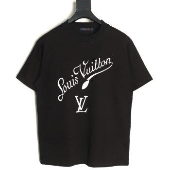 Louis Vuitton signature logo print short-sleeved T-shirt TSK1