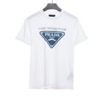 Prada blue triangle print short sleeves_CM_1