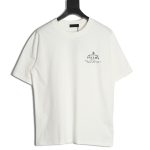 Prada chest lettering logo short sleeves