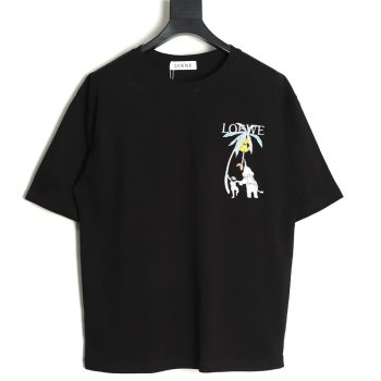 Loewe embroidered coconut tree short sleeve T-shirt TSK1