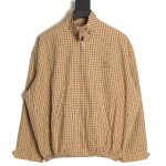 Miu Miu yellow checked jacket