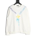 Louis Vuitton Gradient Necklace Pendant Print Sweatshirt