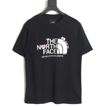 The North face heart print short-sleeved T-shirt TSK1