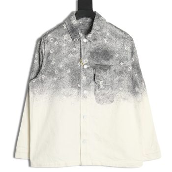 Louis Vuitton Gradient Starry Grey Denim Jacket