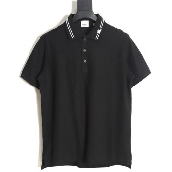 Burberry Collar Warhorse Short Sleeve Polo Shirt TSK1