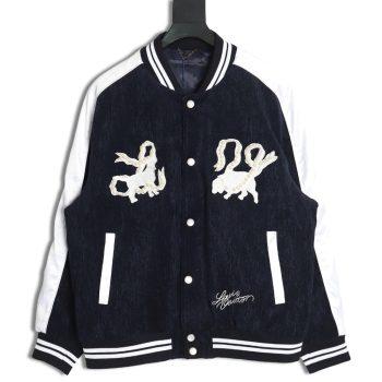 Louis Vuitton Pearl Velvet Yokosuka Jacket Coat